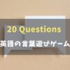 20 Questions